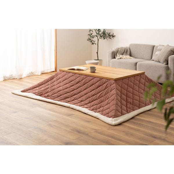 薄掛けコタツ布団 住宅設備 長方形 ピンク 完成品 完成品 東谷 長方形 Az22 Kk