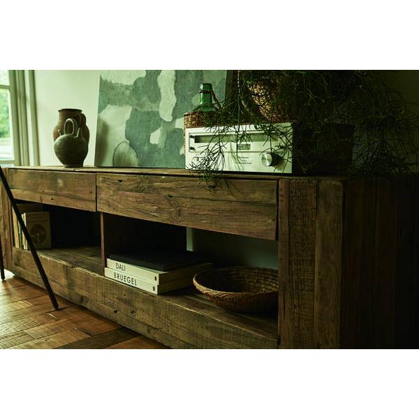 東谷 ローボード ブラウン 完成品 WE-889 TVボード : DIY