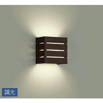 照明 おしゃれ かわいい 屋内 ライト 大光電機 DAIKO 調光ブラケットライト DBK-39999YG 木製 ダークブラウン塗装 上下配光 LED電球色 白熱灯60W相当