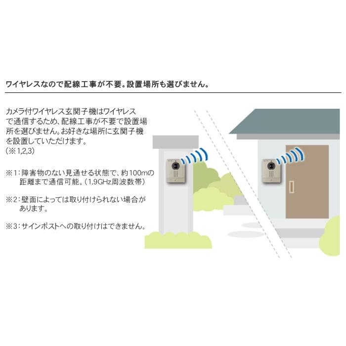 工事不要 ワイヤレス インターホン ドアホン ワイヤレスカラーテレビ