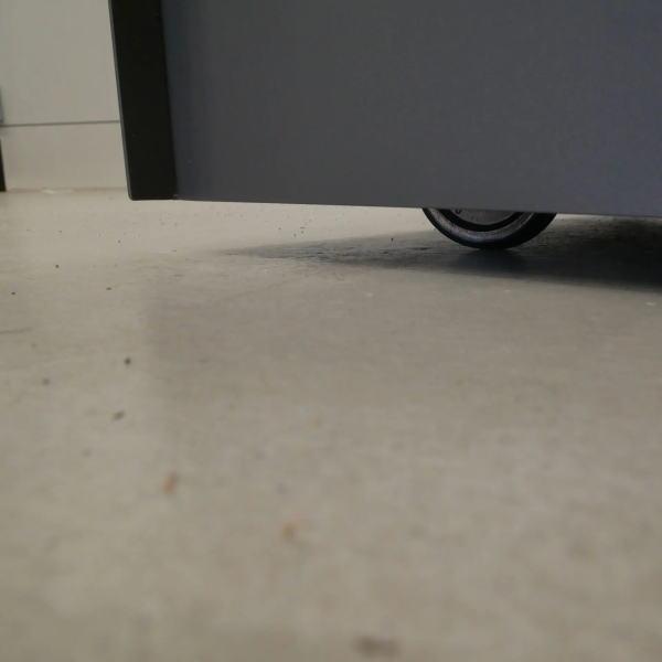 カツデン プラントボックス 鉄鉢 サイズ300 一体型 キャスター付き