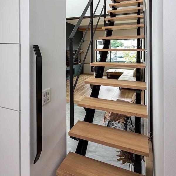 カツデン オブジェア玄関縦手すり トップレール フラットバータイプ