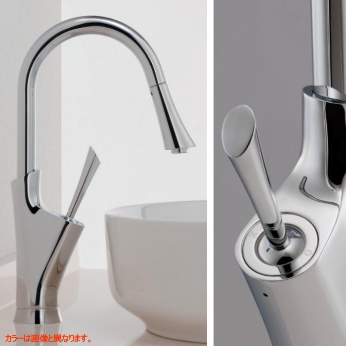 カクダイ KAKUDAI シングルレバー混合栓 Minimal 風 183-345-D マット  