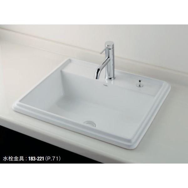 無料☆特典対象】 カクダイ KAKUDAI 角型洗面器 無彩色 Luju 493-151H