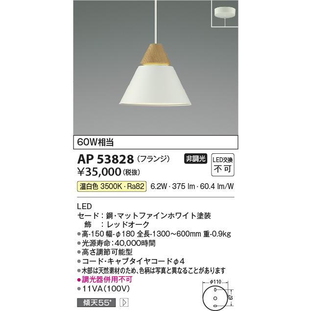 照明 おしゃれ コイズミ照明 KOIZUMI ペンダントライト AP45522L 電球