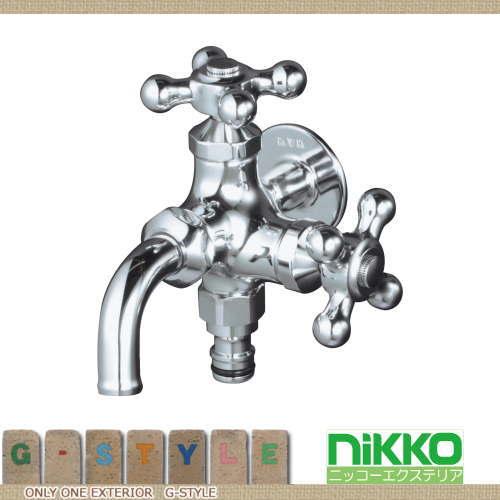 無料☆特典対象】 蛇口 ニッコーエクステリア NIKKO Hシリーズ 二口