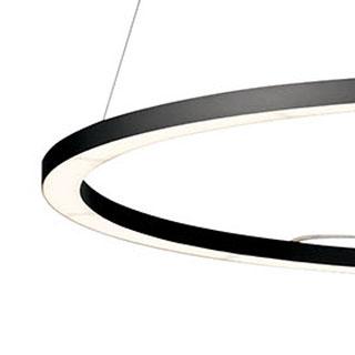 比較的美品 照明 おしゃれ シンプル モダン LED オーデリック ODELIC 調光シャンデリア OC257203R 電球色 マットブラック色 やわらかな光を放つ光のリング 〜10畳