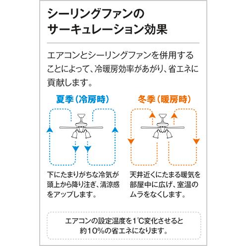 オーデリック ODELIC シーリングファン ＡＣモーターファンシリーズ WF403P1 黒色 器具本体 3枚羽根 シンプルなコンテンポラリーデザイン_2