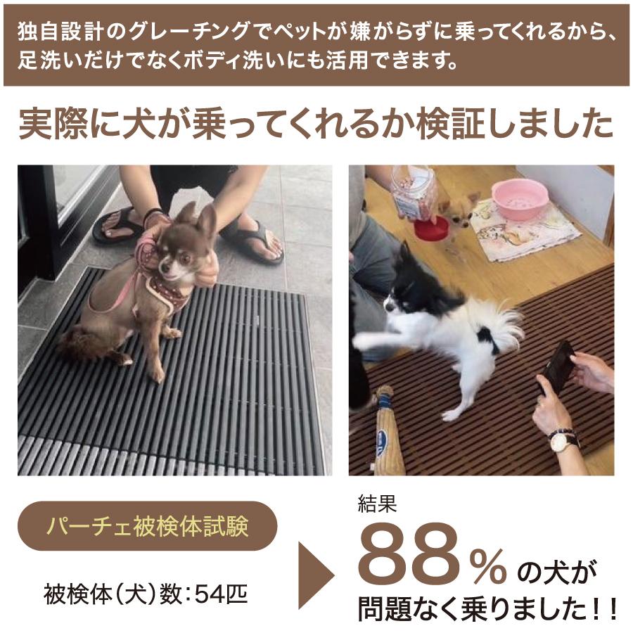 【無料★特典対象】 ガーデンパン 水受け   オンリーワンクラブ  フラット ガーデンパン   パーチェ PACE900   ライトグレー   TB3-PACE900-G   立水栓 パン_5