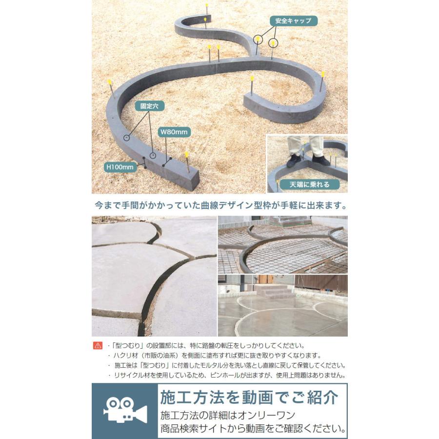 目地材 補修材 オンリーワンクラブ 型つむり 高さ100mm 幅40mm 1セット  