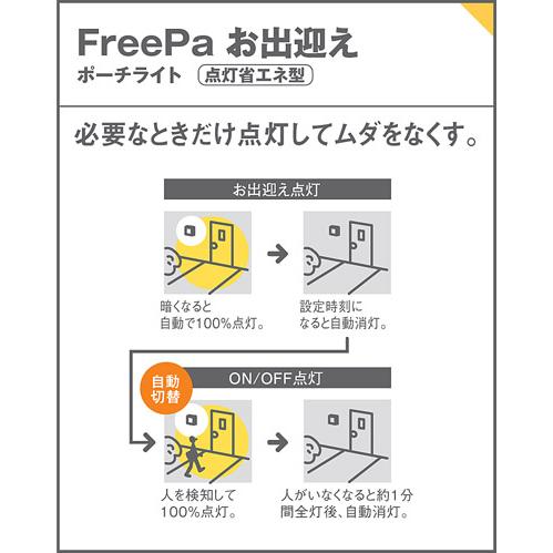 Panasonic LEDポーチライト LGWC85063 エクステリア 屋外 照明 ライト パナソニック（Panasonic) ポーチ