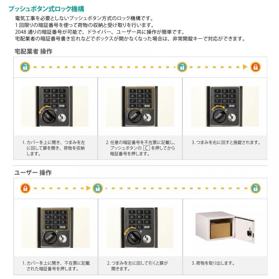 SKB TB　宅配ボックス　 2ドア　ブラック sd02-tk10as-smb-cg-c1.jpg