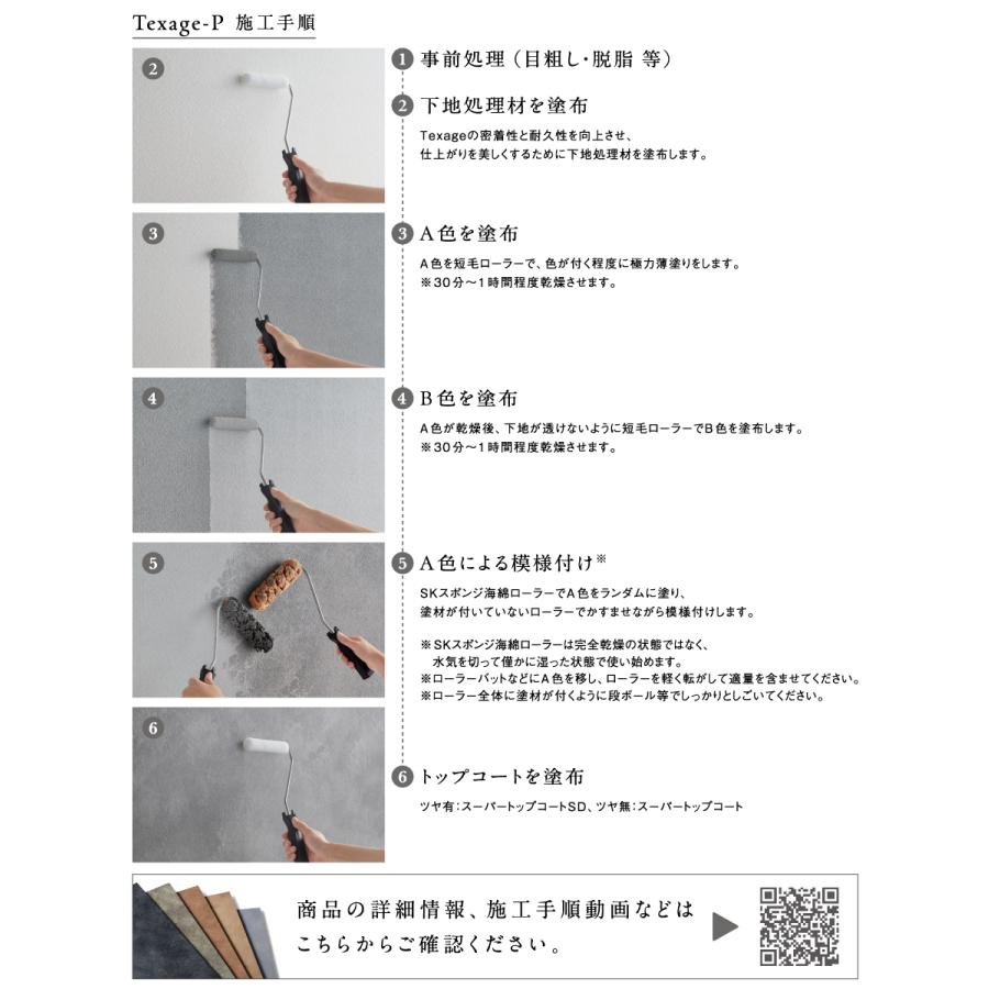 無料☆特典対象】 高意匠塗料 四国化成 Texage-P テクサージュ