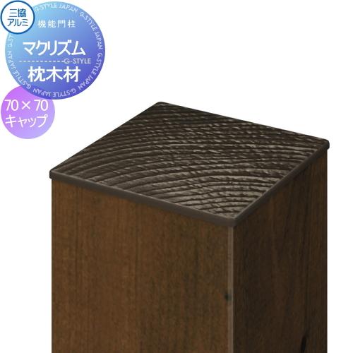 部品】 枕木材 アルミ 三協アルミ 三協立山 マクリズム 枕木材キャップ