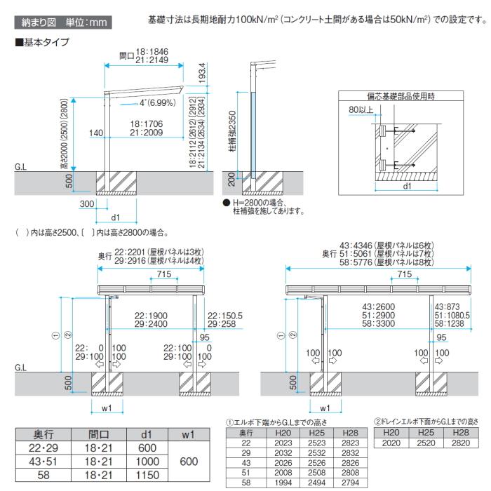 【無料★特典対象】 【関東・東海エリア限定配達】 サイクルポート 三協アルミ 三協立山 セルフィ ミニタイプ Y合掌 H28 51(18・21) 熱線遮断_5