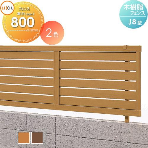 国内正規品新品本物の樹脂製 フェンス 塀 木樹脂フェンス J8型 フェンス本体 H800 Lixil 住宅設備 リクシル ラティスフェンス Toex 形材フェンス 目隠し ガーデン 塀 壁 囲い 境界 屋外 新日軽 Sn06sa Diy エクステリアg Style 直販正本