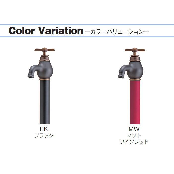 リスデザインの水栓柱　希少デザイン 無料☆特典対象】 立水栓 水栓柱 竹村製作所 蛇口一体型デザイン水栓柱