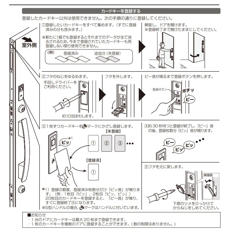 FamiLock CAZAS＋ カザスプラス対応 追加用 カードキー 1枚 2カラー