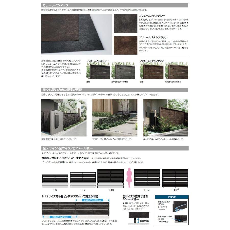 部品】 フェンス 目隠し LIXIL(リクシル) TOEX フェンスAA ML1型用 天