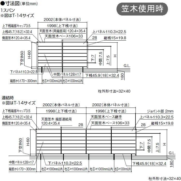 部品】 フェンス 目隠し LIXIL(リクシル) TOEX フェンスAA MS1型用 天
