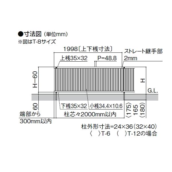 【無料★特典対象】 フェンス 目隠し LIXIL  フェンスAB TS1型 フェンス本体 木調色 H800   縦スリット1 (リクシル) TOEX 境界 屋外 アルミ 形材フェンスガーの画像