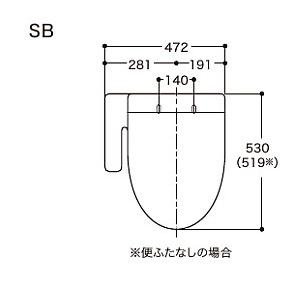 12時までの注文で即日出荷(営業日)】 TOTO-ウォシュレット SB 12時までの注文で即日出荷(営業日)】 TOTO-ウォシュレット SB
