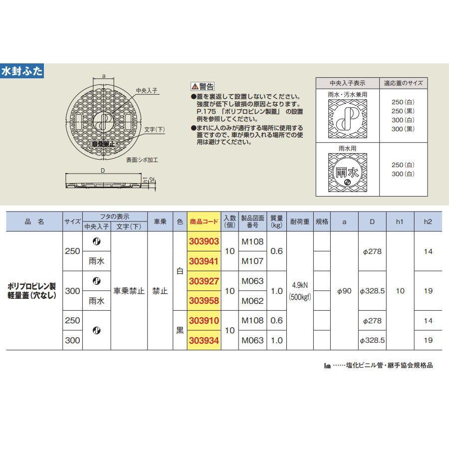無料☆特典対象】 タキロンシーアイ 10個入 ポリプロピレン製ます用