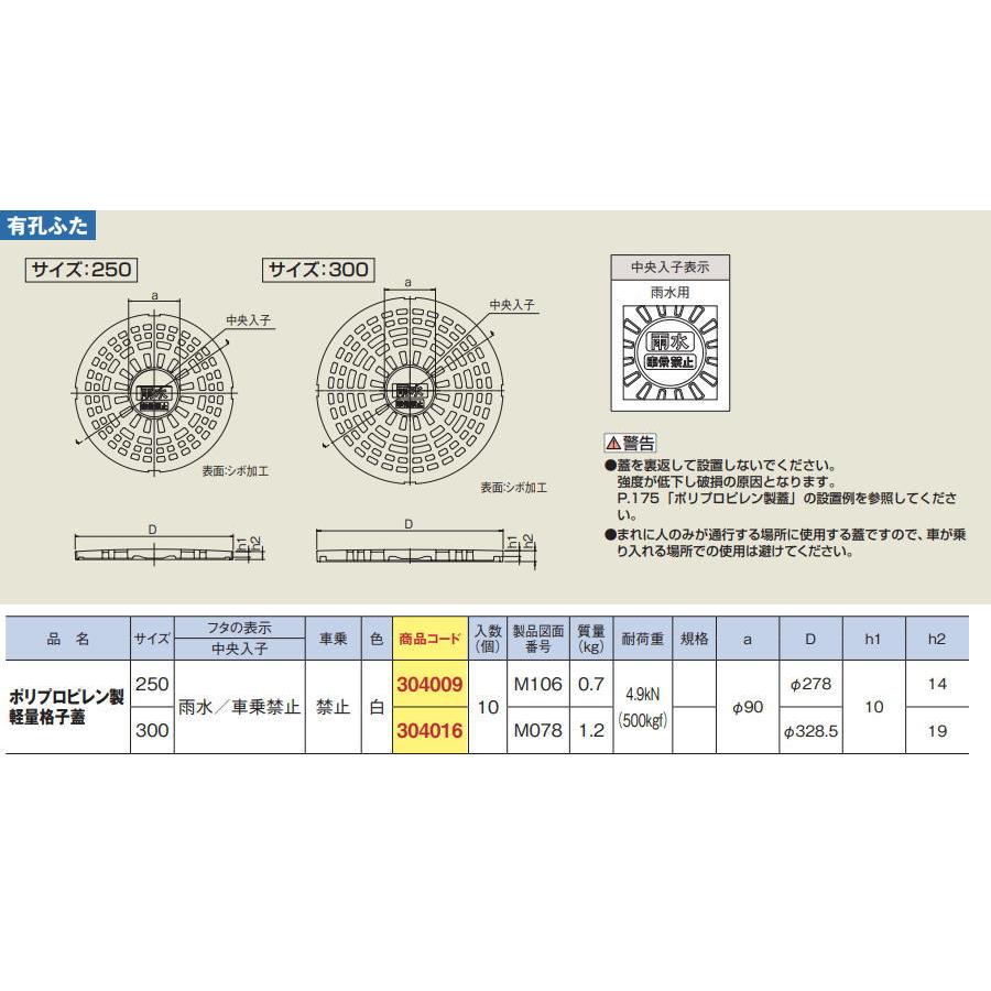 無料☆特典対象】 タキロンシーアイ 10個入 ポリプロピレン製ます用
