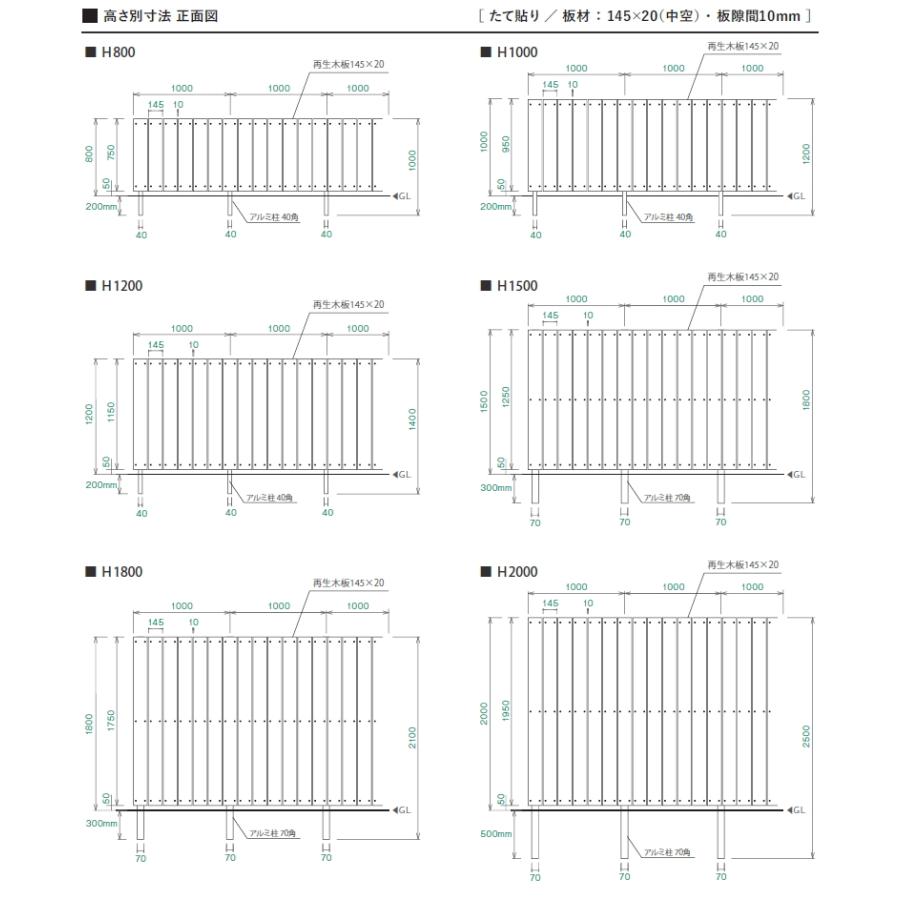 【部品】 【22,000円以上で送料無料】フェンス 目隠し ECOMOC FENCE(エコモックフェンス) 扉部材  取手セット   PSET5△   人工ウッド 人工木材 エコ 横張り｜ex-gstyle｜08