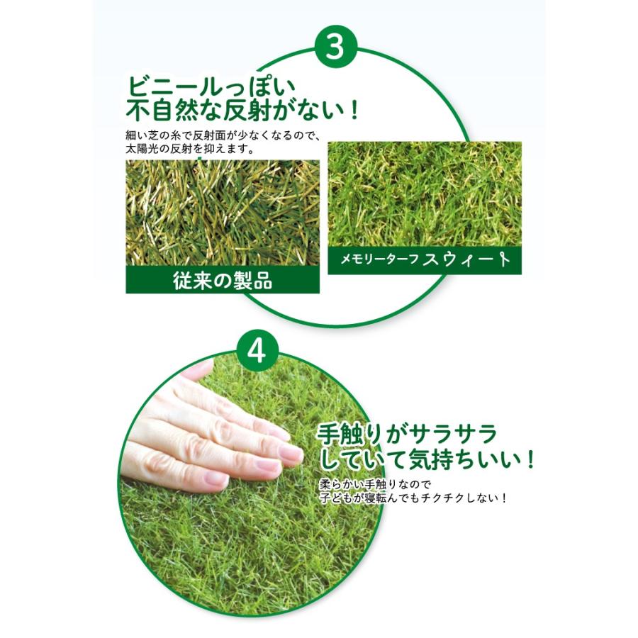 部品】 高品質 形状記憶 人工芝 ユニオンビズ メモリーターフ 