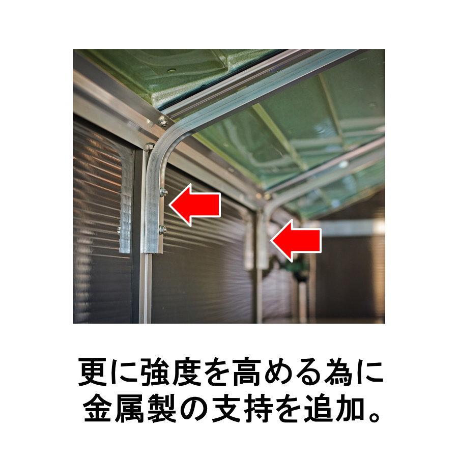 【無料★特典対象】 物置 収納庫 パルラム社（Palram） カノピア（Canopia） ルビコン（Rubicon） 6×10 幅185cm×奥行303cm 組立式 小屋 多機能 耐久_6
