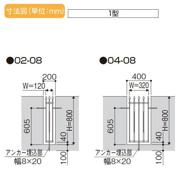 鋳物フェンス   YKK YKKap  シャローネ トラディシオンフェンス フィックスフェンス1型   本体   02-08120×800   ガーデン DIY 塀 壁 囲い 境界 屋外｜ex-gstyle｜03