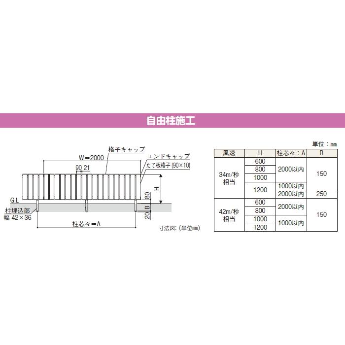 【無料★特典対象】 フェンス 目隠し YKK YKKap  ルシアスフェンスH01型 フェンス本体   木調カラー H800 W2000×H800ｍｍ   たて板格子タイプ 境界 屋外 アルの画像
