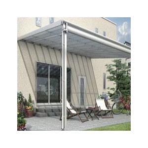 テラス屋根 Ykkap Ykk 工事付 ヴェクターｆ テラス屋根 大型 幅1m85cm 奥行2m67cm 柱の高さ2m50cm Yk24 3001 Diy エクステリアg Style 通販 Yahoo ショッピング