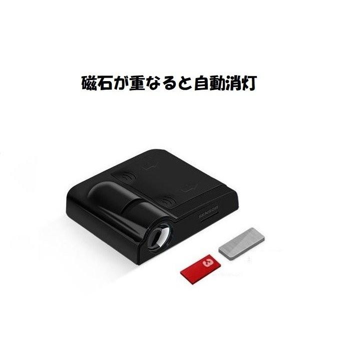 ドアランプ カーテシランプ ロゴ 投影 車用ドア レーザーライト LED