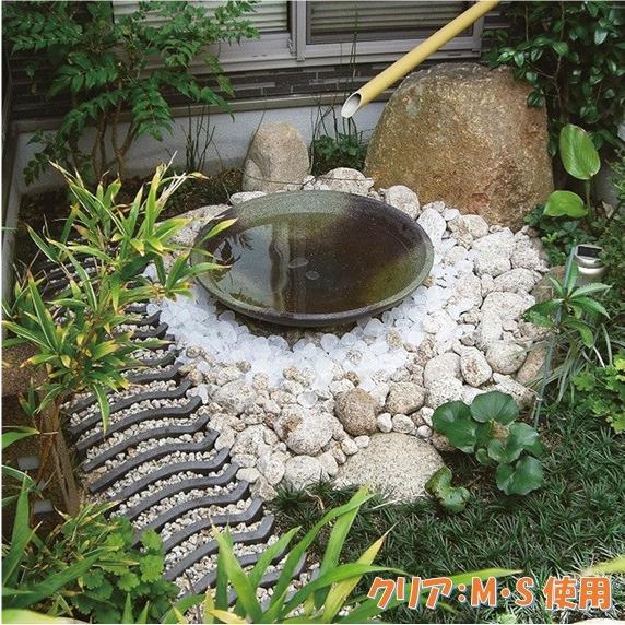砂利 ゴロタ石 ガラスゴロタ ガーデニング 庭 花壇 アプローチ クリア 