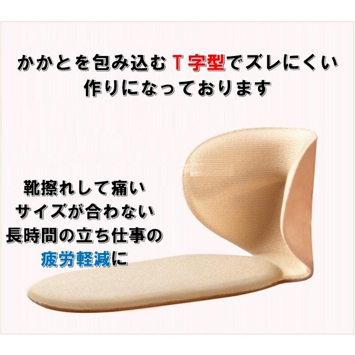 靴擦れ防止 メンズ レディース インソール かかと用 靴擦れ クッション パンプス ヒール 2足セット4枚 Hctg 庭家niwaya ヤフー店 通販 Yahoo ショッピング
