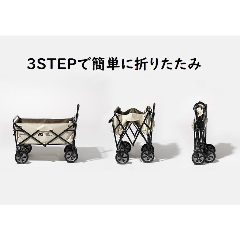 キャリーワゴン キャリーカート 折りたたみ コンパクト