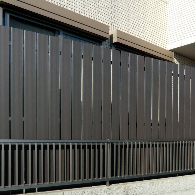 木製フェンス 木目フェンス TEXビス4×50（単品部材）木樹脂フェンス ルーバー