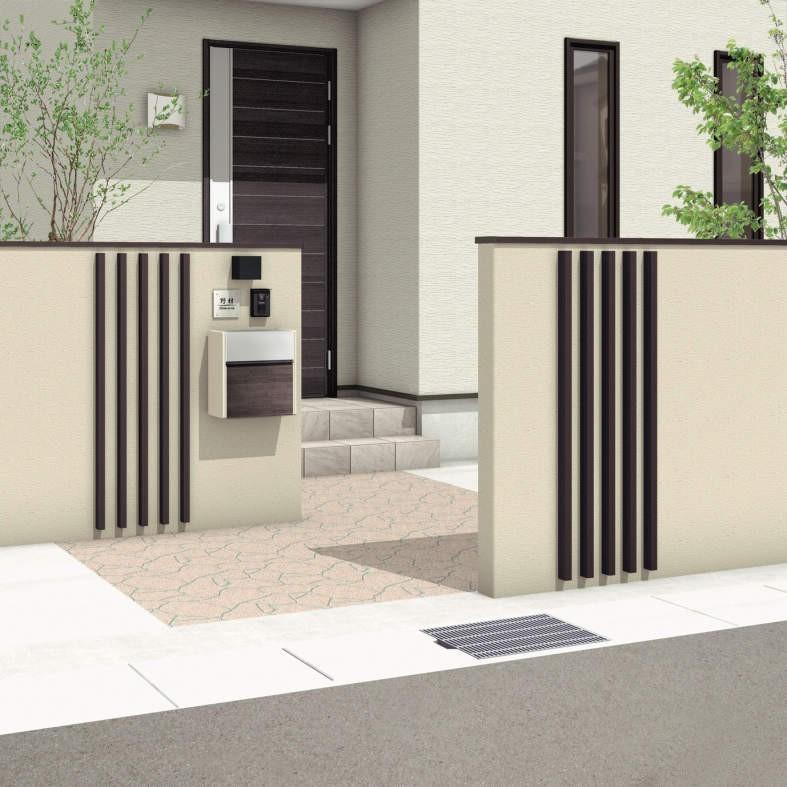 三協アルミ アルファプロ ホロー材40〜60角用アルミ柱樹脂キャップ DIY