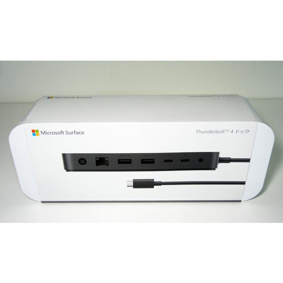 Surface ※外箱に傷みあり Microsoft Thunderbolt 4 ドック : EX Surface ※外箱に傷みあり Microsoft Thunderbolt 4 ドック : EX