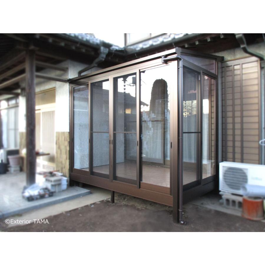 YKK AP サンルーム 工事付 ソラリア テラス囲い 間口1.5間×奥行9尺