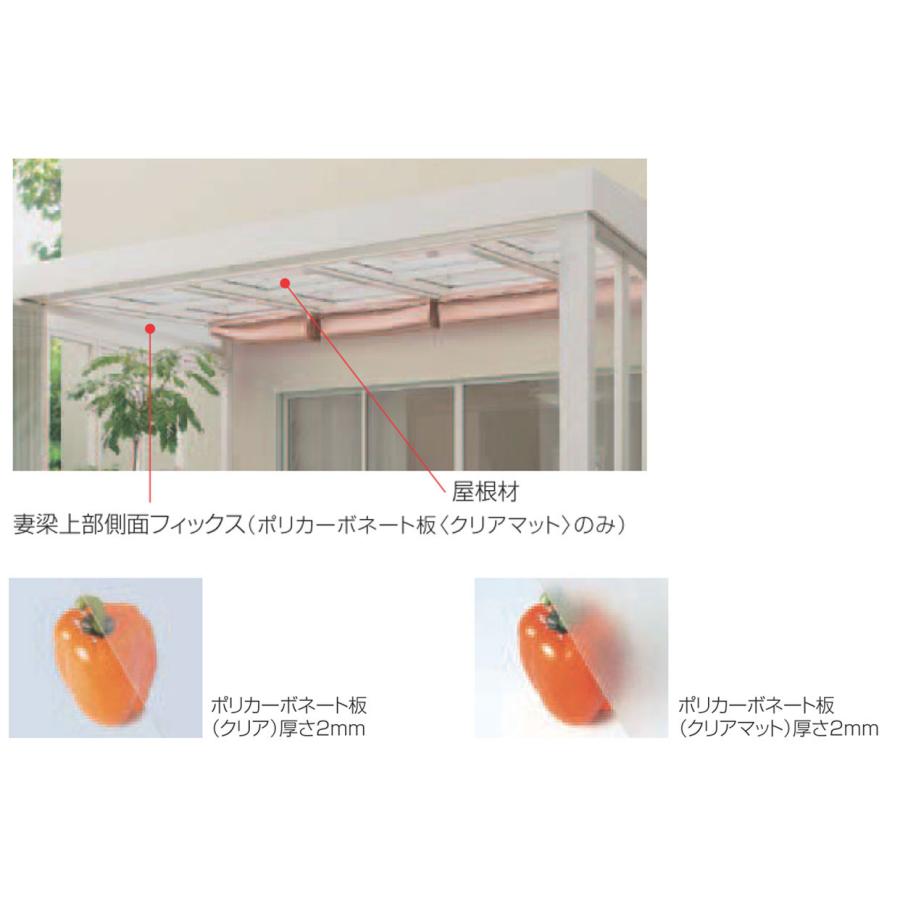 LIXIL（リクシル） ガーデンルーム ZIMA 工事付 土間仕様 間口2.0間