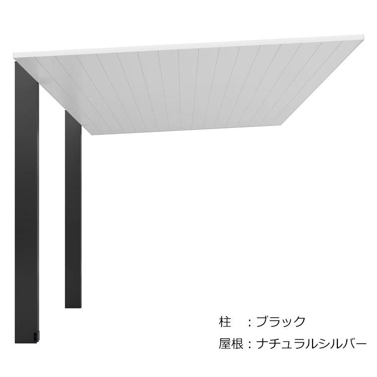 サイクルポート 工事付 カーポートSCミニ 21-29 ロング柱H25 アルミ形材色 基本工事費込み LIXIL リクシル 駐輪場屋根 自転車置き場 バイク 屋根 後付け 人気_7