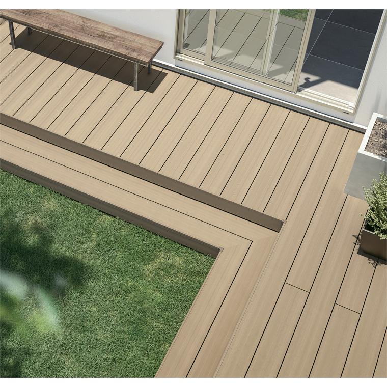 LIXIL（リクシル） ウッドデッキ 人工木 工事付 デッキDC 間口1.5間