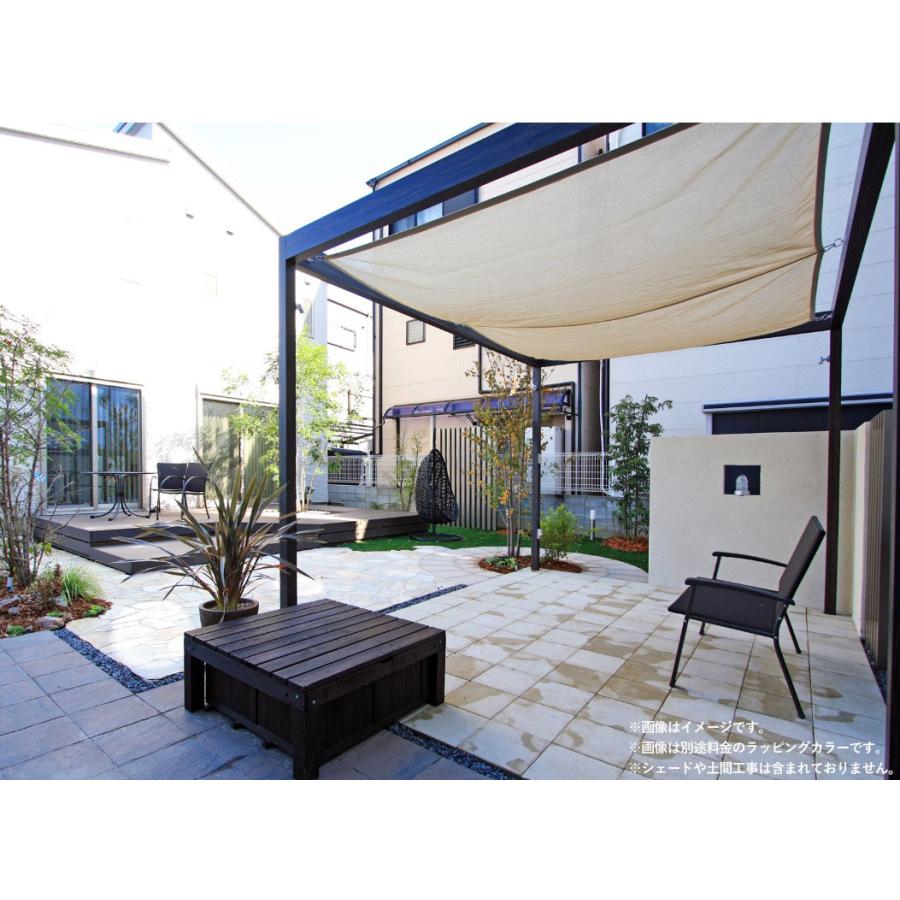 タカショー フレームポーチ 独立タイプ 間口1間×奥行4尺 アルミカラー