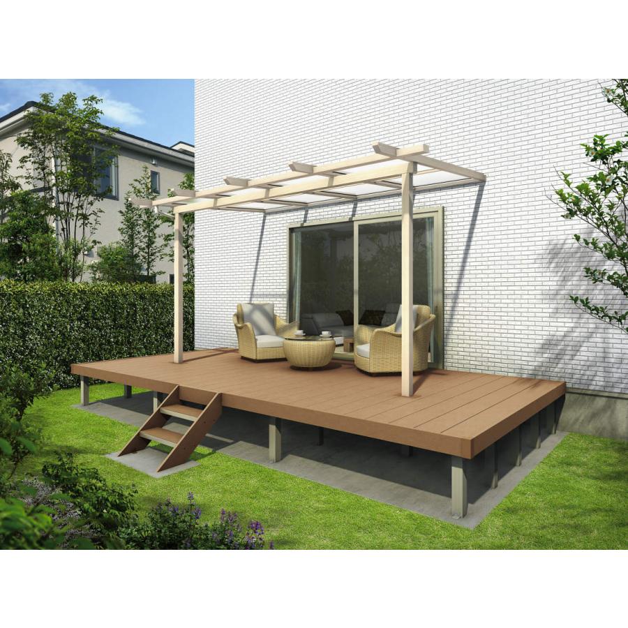 YKK AP テラス屋根 サザンテラス パーゴラタイプ 間口2間×奥行3 YKK AP テラス屋根 サザンテラス パーゴラタイプ 間口2間×奥行3
