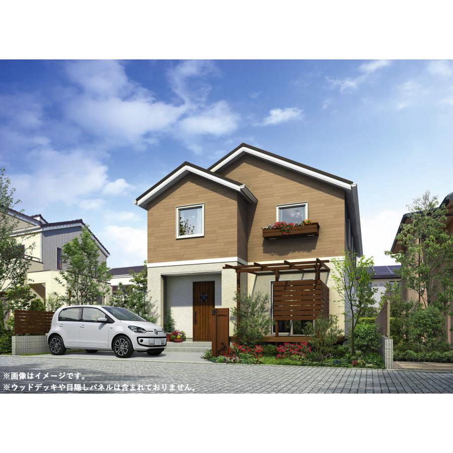 テラス屋根 サザンテラス パーゴラタイプ 間口3間×奥行6尺 ポリカ屋根材 YKKAP 基本工事費込み テラス 屋根 木調 木目調 後付け 物干し おしゃれ 雨よけ_10