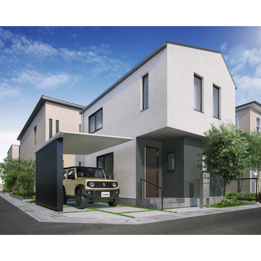 カーポート LIXIL | カーポートST 6000タイプ 2台用 奥行延長【2023年版】 | 建材