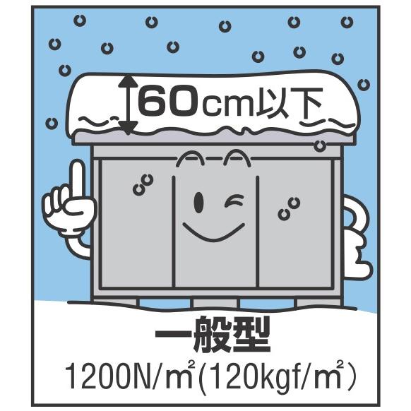 バイクガレージ イナバ FM-1826HY 床付タイプ 一般型 ハイルーフ 標準組立付 バイク保管庫/物置/後付け/人気/おしゃれ/リフォーム/工事費込み｜ex-tama｜08